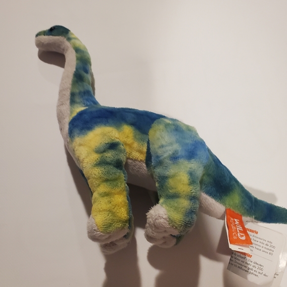 Wild Republic Dinosaur Brachiosaurus Stuffed Plush Toy Animal Collectible - Picture 6 of 6
